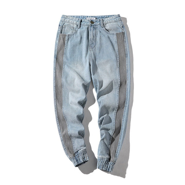 Panelled jeans panelled denim jeans