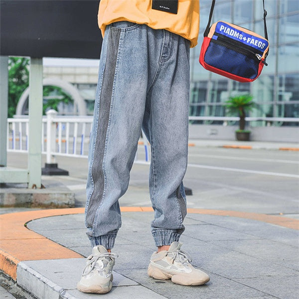 Panelled jeans panelled denim jeans