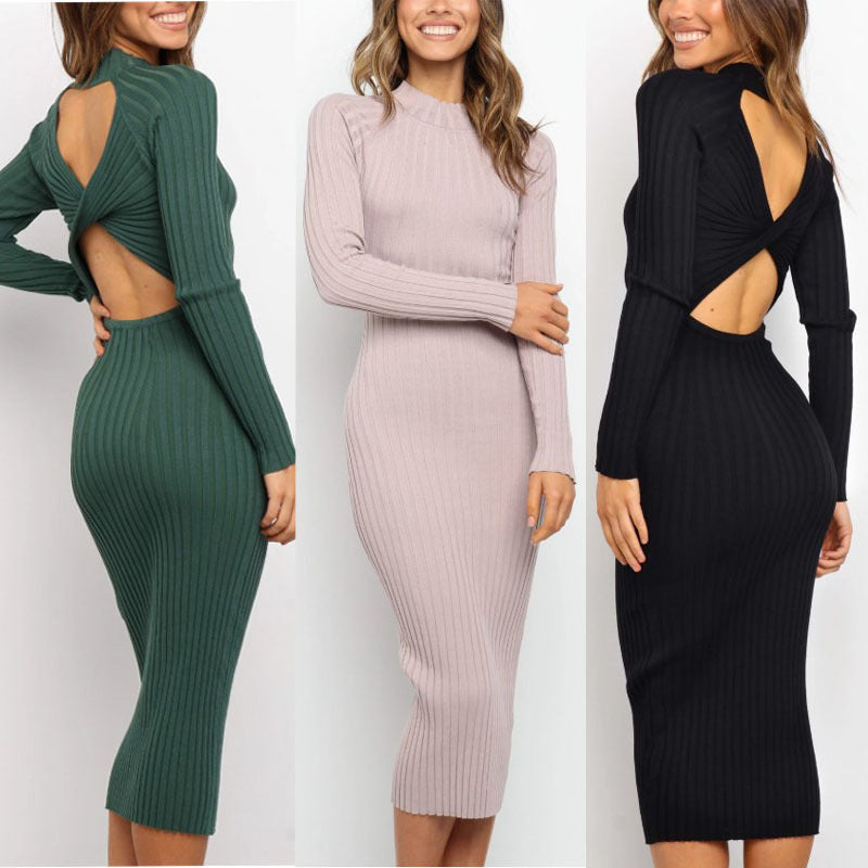 New Style Women's Suits Sweater Dresses 