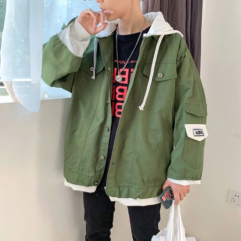 PMen's Jacket Spring And Autumn New Trendy Handsome Tops