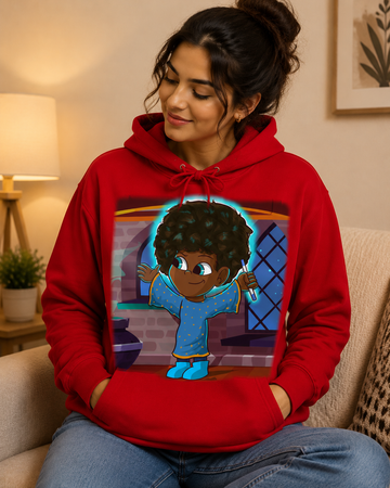 Classic Red Pullover Hoodie