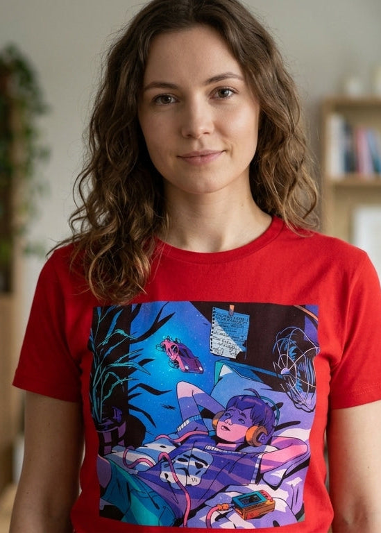 Women’s Essential Black Crew Neck T-Shirt