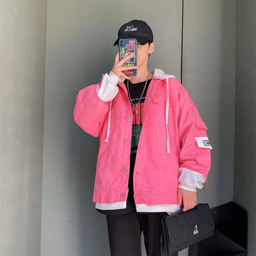 PMen's Jacket Spring And Autumn New Trendy Handsome Tops